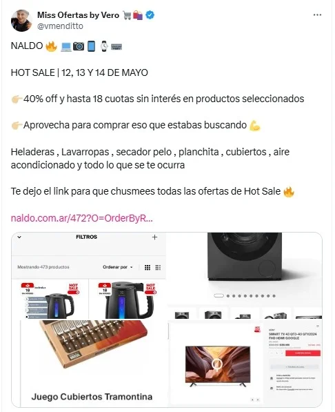 ventas, ofertas, descuentos, hot sale,